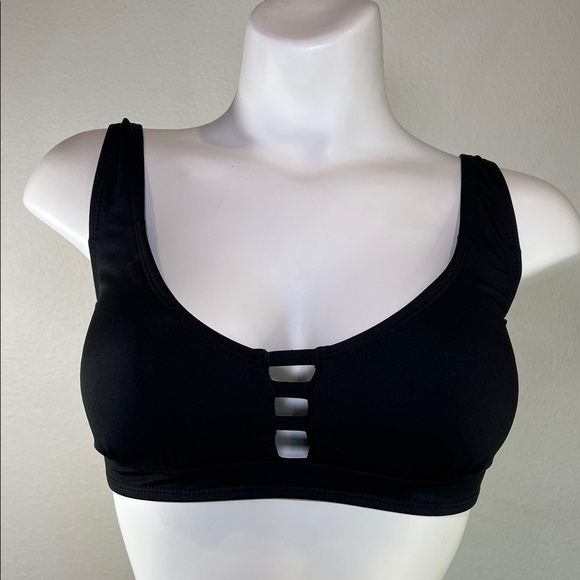 Hurley Black Strappy Bikini Top MEDIUM - Picture 1 of 9